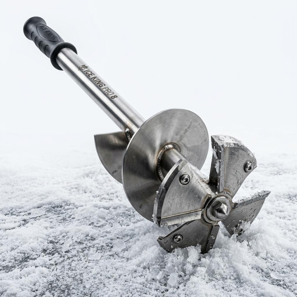 StrikeMaster Lithium Pro 40V ice auger for ice fishing