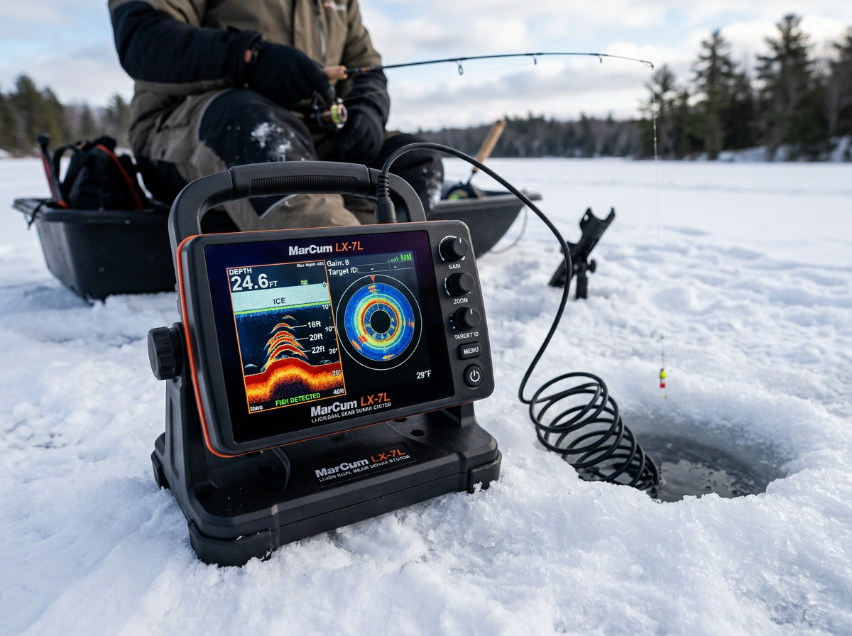 Humminbird Ice HELIX 7 sonar GPS fish finder